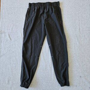 Skora Men’s Size Medium Joggers Pants  Zip Ankle Gray Drawstring Stretch